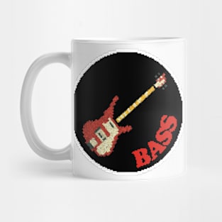 Rock Battle Card Game Bass Icon Mug